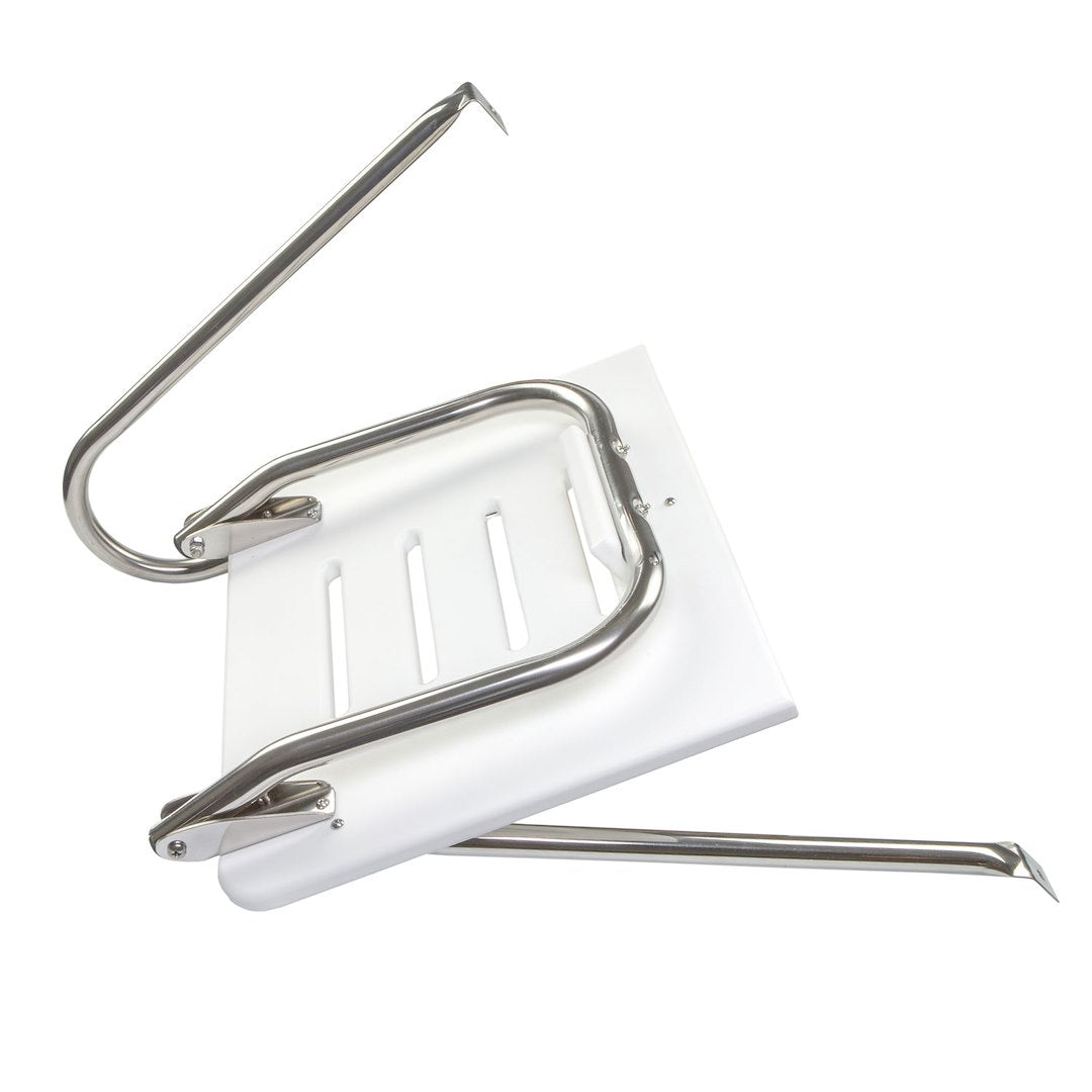 Whitecap IND Limited Lifetime Warranty Swim Platform 67902 - White Poly Kit Outbo