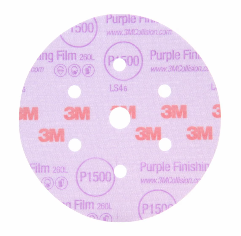 3M No Supplier Warranty Sandpaper 34784 - Hookit Finishing Film Disc Dus