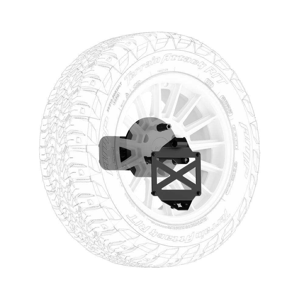 Body Armor Provides Optimum Functionality Spare Tire Carrier TY-2966 - Pro Series
