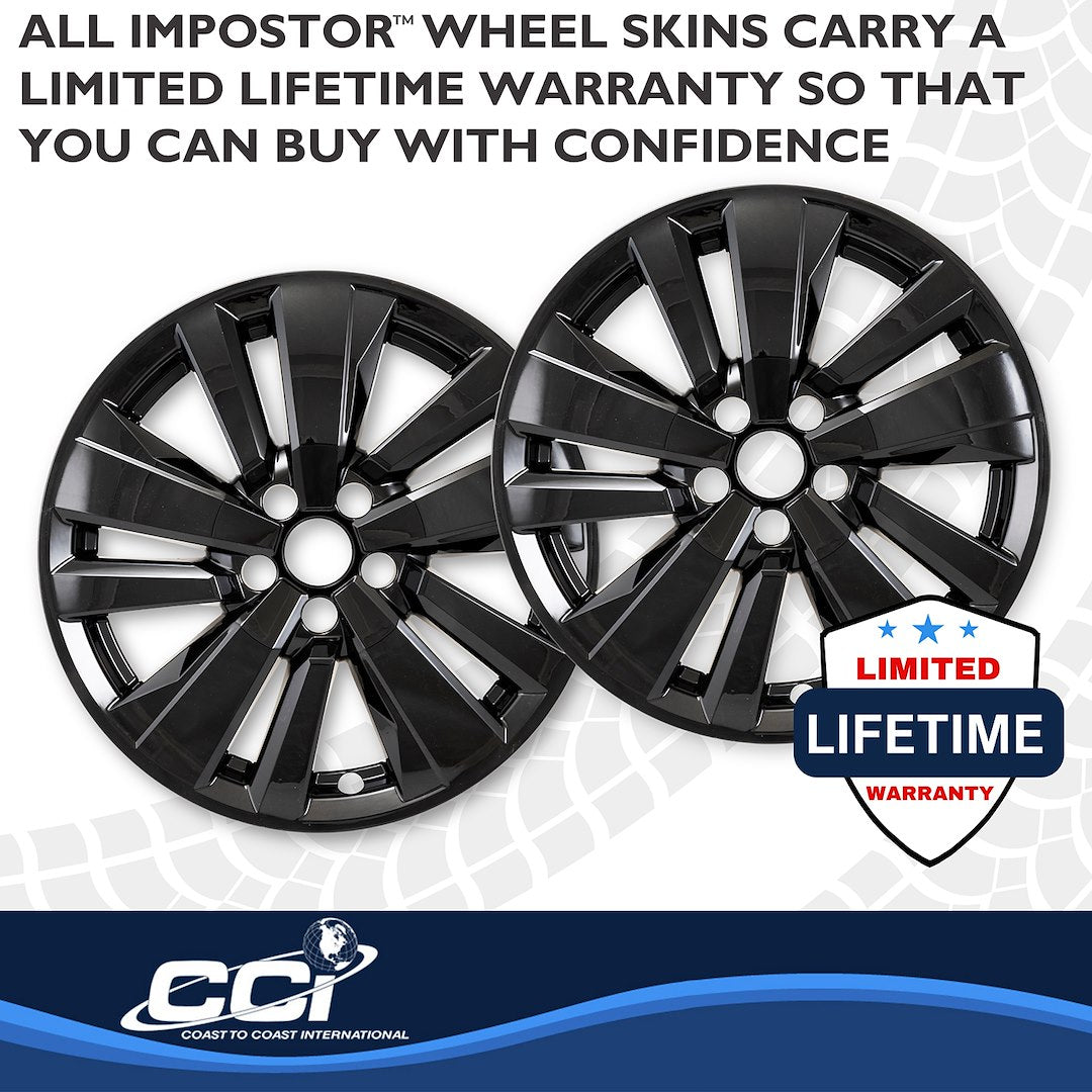 Coast2Coast Limited Lifetime Warranty Wheel Skin IMP519Black - Black WS 22-25 Pathfndr 10 Spk GL 18 IMP519BLK