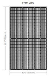 Lippert Comp 2022001310 Solar Panel - Black