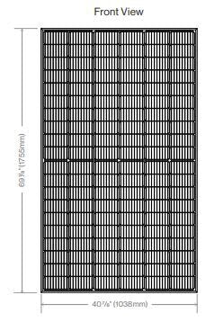 Lippert Comp 2022001310 Solar Panel - Black