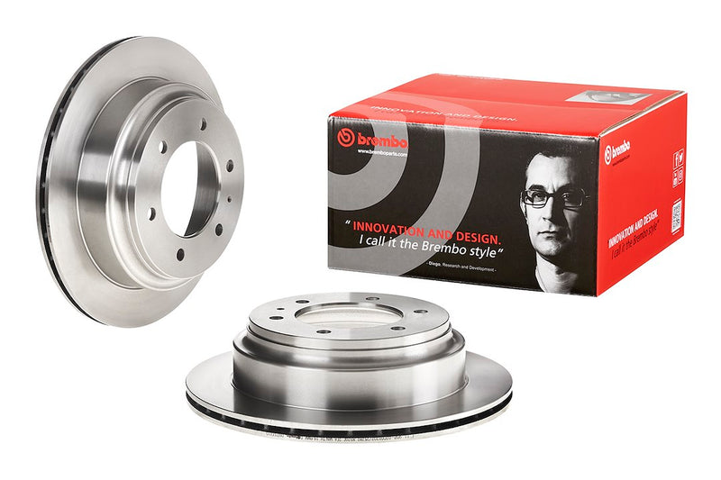 Brembo Premium Rear Brake Rotor Brake Rotor 09737710C02 - Disc