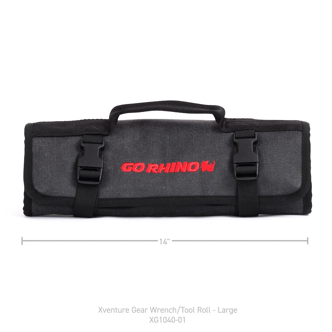 GO Rhino Limited Lifetime Warranty Gear Bag XG1040-01 - Large Xventure Gear-Tool Wrench Roll
