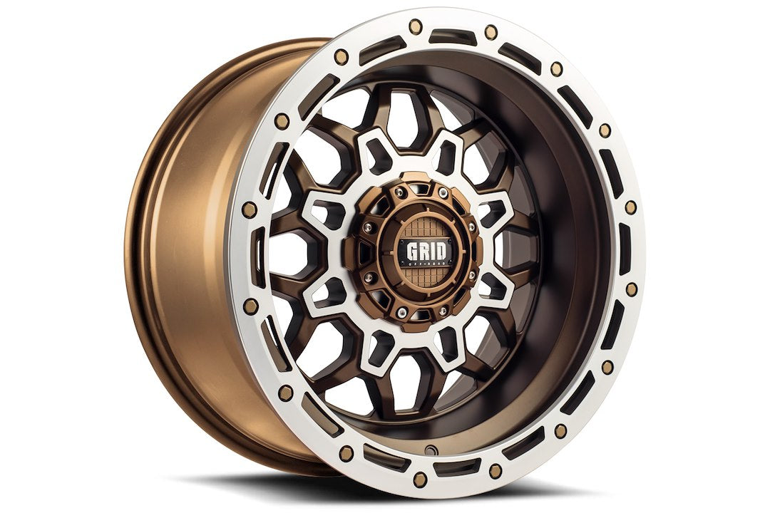 Grid Wheels With Grid Logo Center Cap GD0920090655Z1810 - GD09 20X9.0 6X139.7 18 110 Mbrmd