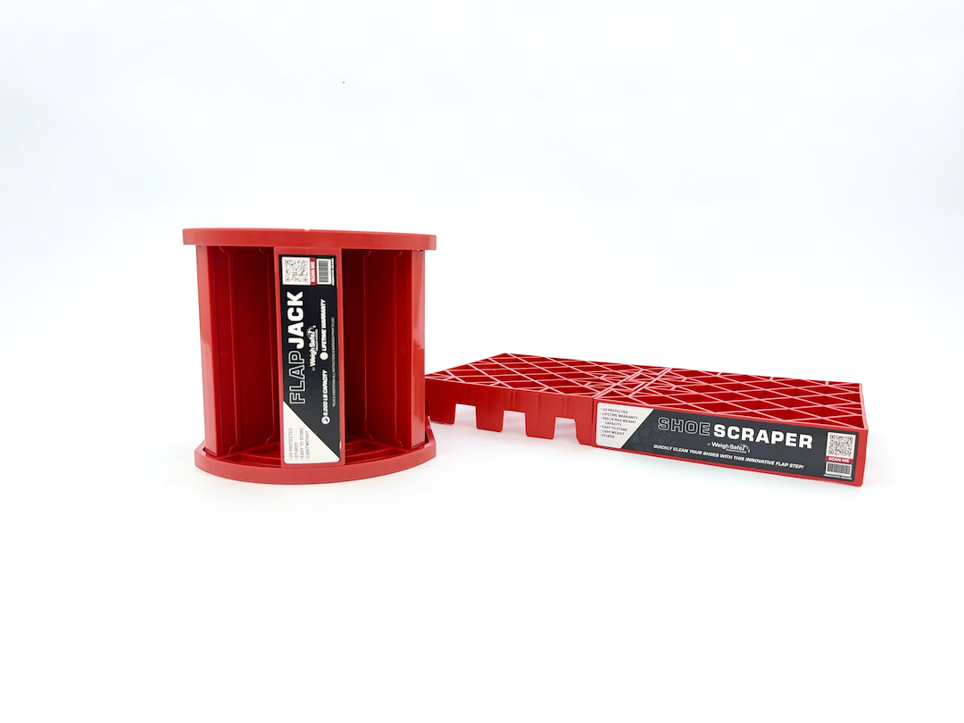 Weigh Safe Limited Lifetime Warranty Trailer Stabilizer Jack Block WSFJS - Flap Flap Step