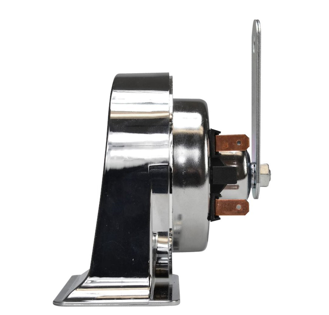 Hella Maintenance Free Design Horn 007728883 - Chrome Kit BX Trumpe
