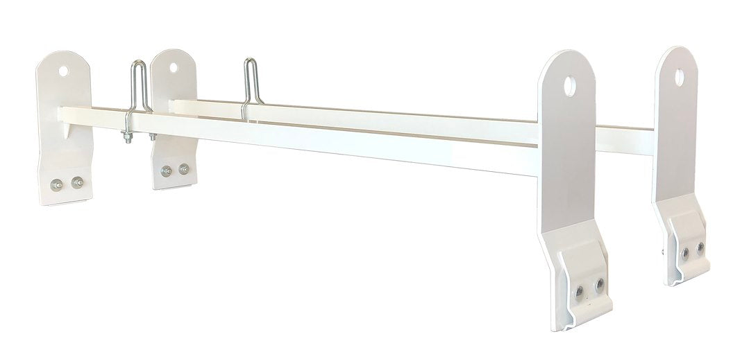 Trailfx Easy To Install Ladder Rack FCLR004W - White Van Bar RG Mount