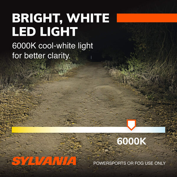 Sylvania For Fog And Powersports Only Driving/ Fog Light Bulb 9007SL.BX2 - Syled 9007SL.BX2 EN-SP Upp SKU