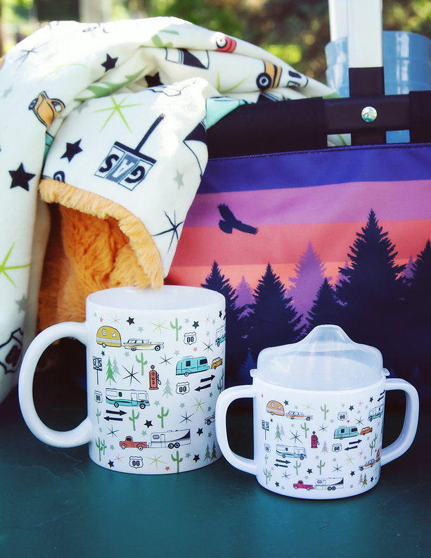 Camp Casual Hand Wash Only Cup CC-015RT - Mommy ME Mug Sippy Set