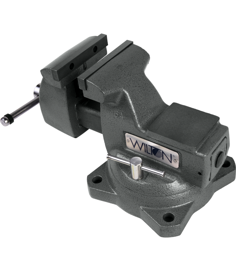 Wilton Tools Fully Enclosed Spindle And Nut Vise 21400 - 745 Mechanics Jaw Swi