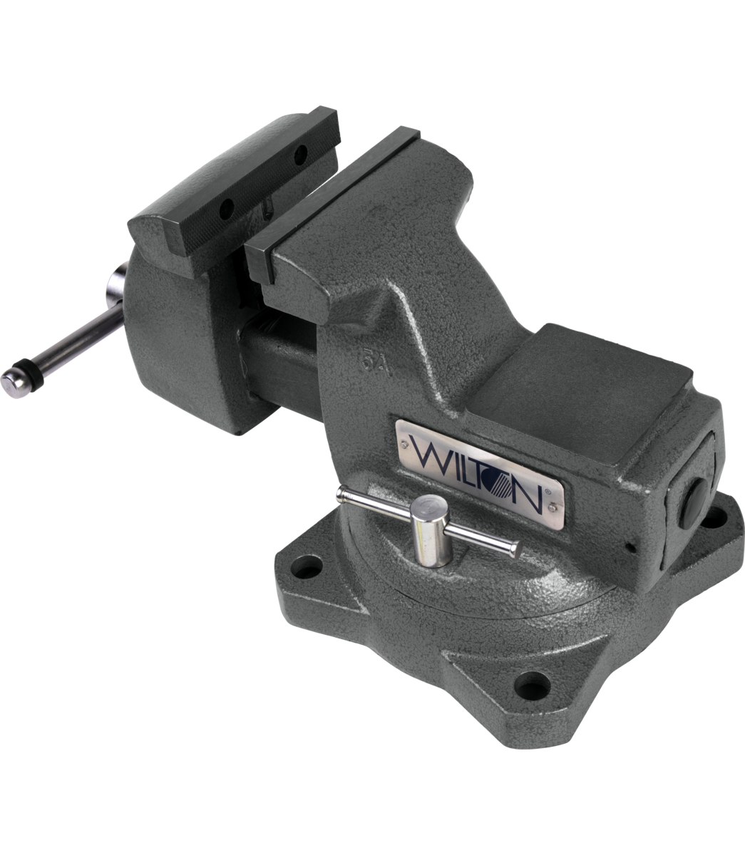 Wilton Tools Fully Enclosed Spindle And Nut Vise 21400 - 745 Mechanics Jaw Swi