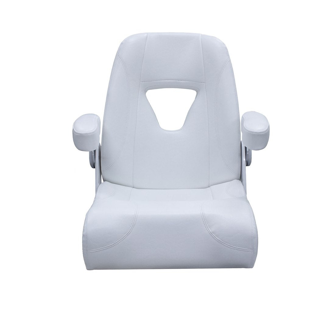 Taco Metals Flexible Contemporary Design Boat Seat HA4-25WHA-7-0000-0-0 - Boca Sport Chair 25