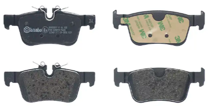 Brembo Premium Low-Met OE Equivalent Pad Brake Pad P86030