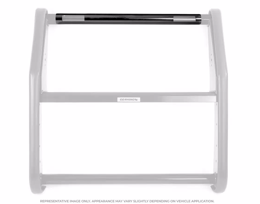 Public Safty Easy And No-Drill Installation Bumper Push Bar Top Channel Cover 2L72-M1B - LR Mask