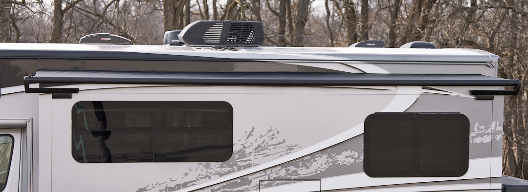Velarium Cold-Crack And Mildew Resistant Awning VSTK12000000 - Complete 120 Slide Topper