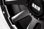 Grid Wheels With Grid Logo Center Cap GD0520090645F3566 - GD05 20X9.0 6X114.3 35 66.1 Mbmd