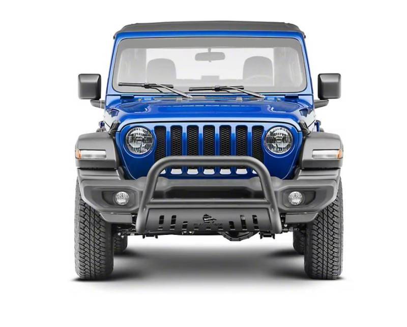 Black Horse No Drilling Required Bull Bar BBJPWR18A-SP - 2018-2019 Jeep Wrangler BAR-BU