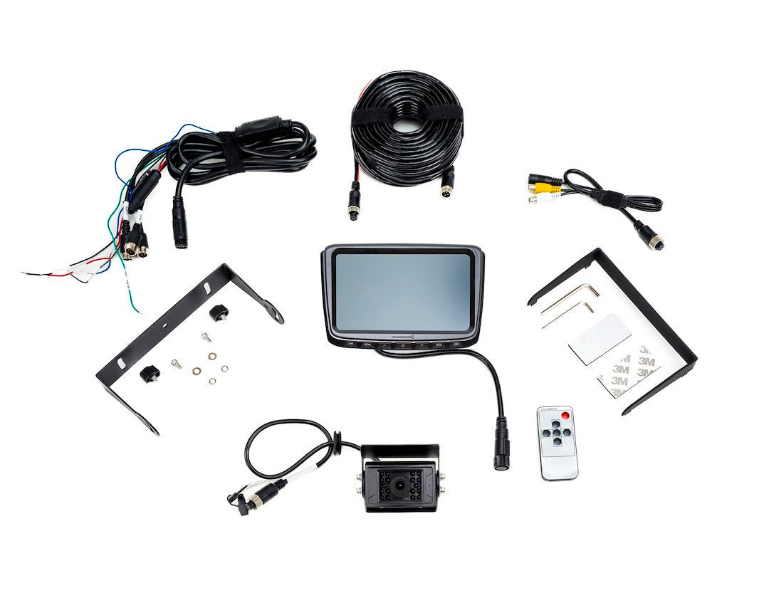 Brand Motion Always On Observation Backup Camera FLTW-7000 - Heavy Duty Vision System AH