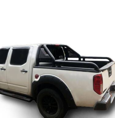 Black Horse Knock-Down Construction Truck Bed Bar GLRB-05B - Nissan Frontier Roll BAR-Gladiator