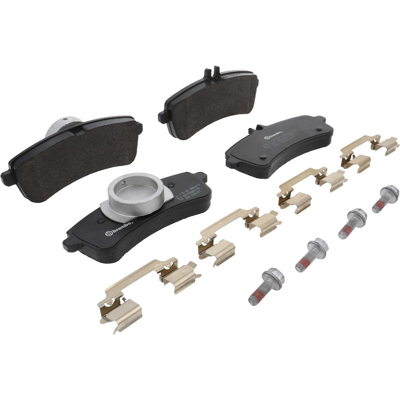 Brembo Premium Low-Met OE Equivalent Pad Brake Pad P50130 - Disc Set