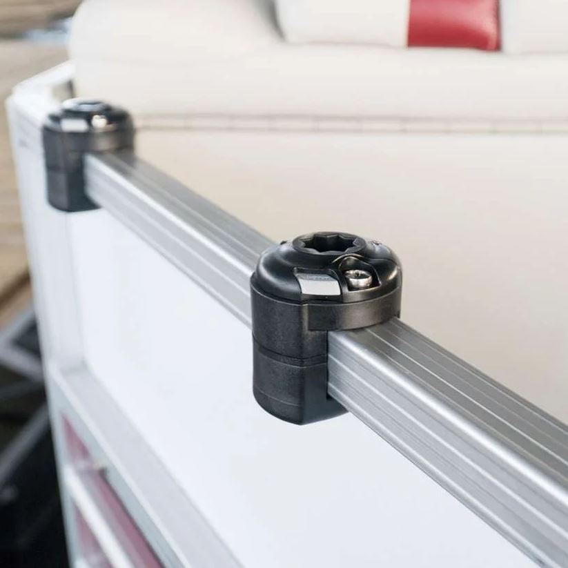 Railblaza UV Stabilised Plastic Multi Purpose Accessory Mount 03-4149-11 - Pontoon Railmount 28-32