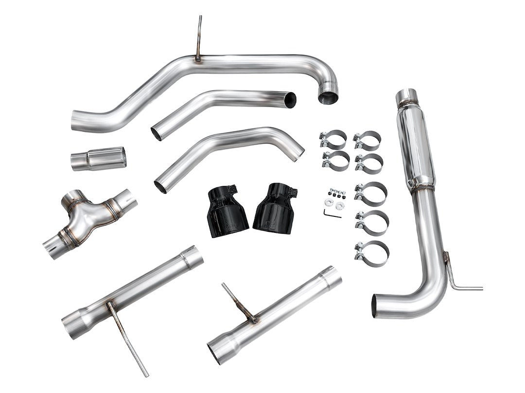 AWE Limited Lifetime Warranty Exhaust System Kit 3020-33275 - Track Edition MK7.5