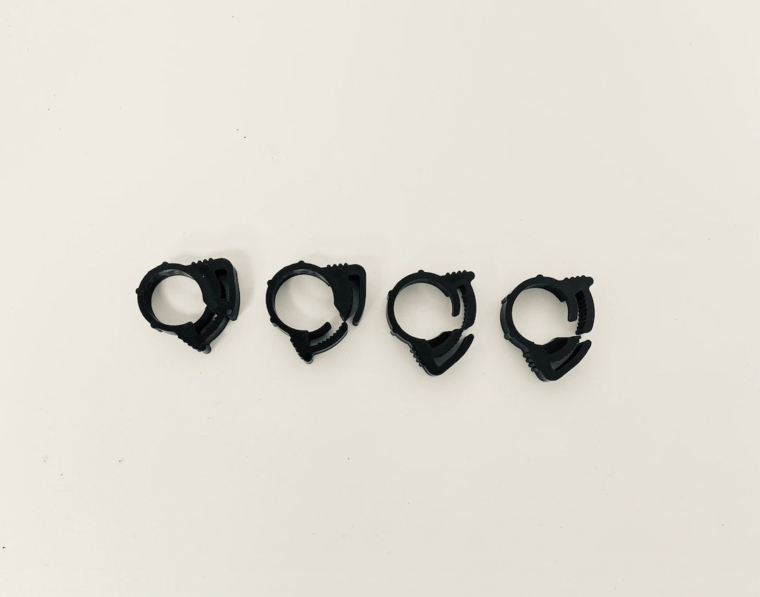 Helix Racing 111-2223 Constructed From Nylon - 100PK Ratchet Clamps 13 32