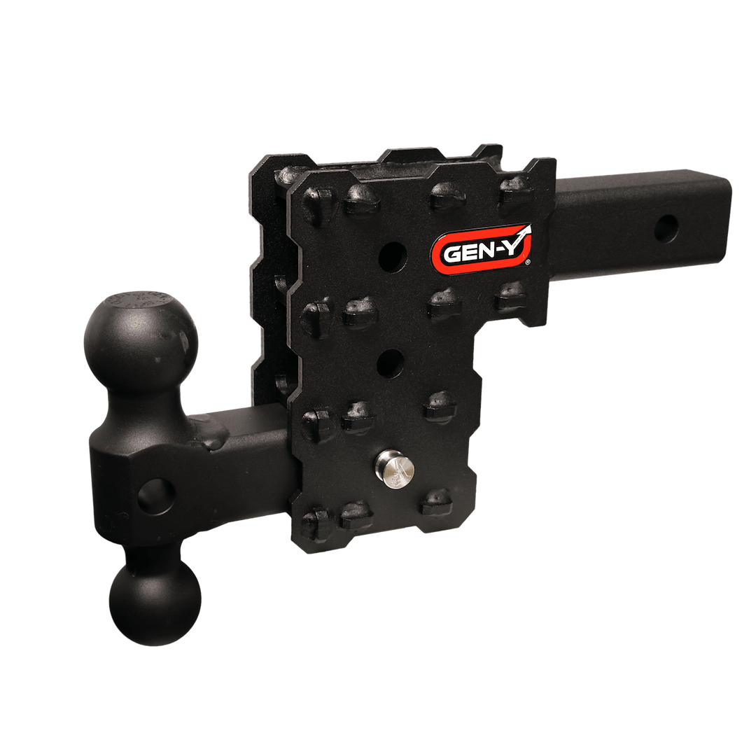 GEN-Y Hitch Made In USA Trailer Hitch Ball Mount GH-2613X - Phantom-X Solid Shank 4.5 DR