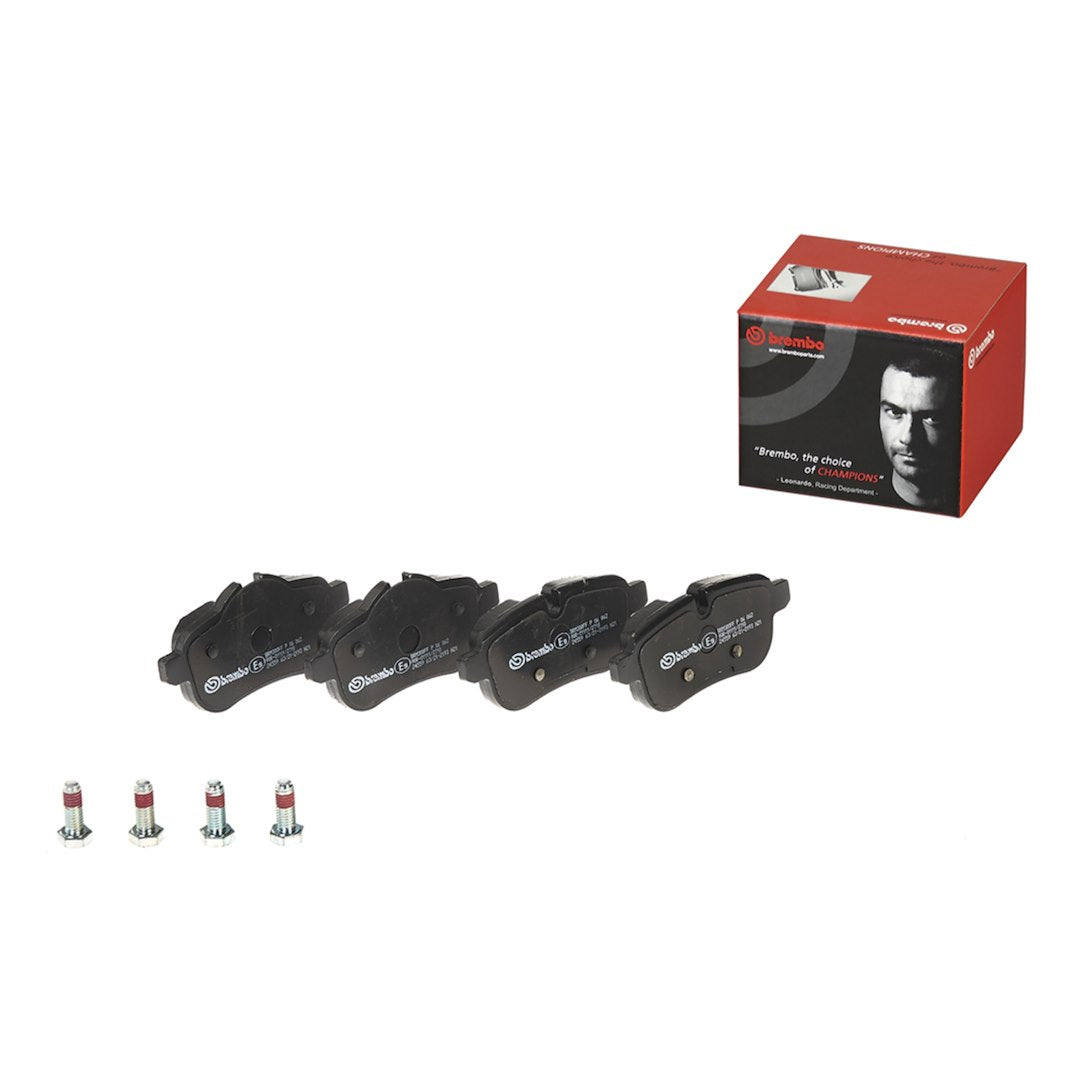 Brembo Premium Low-Met OE Equivalent Pad Brake Pad P06062 - Disc Set