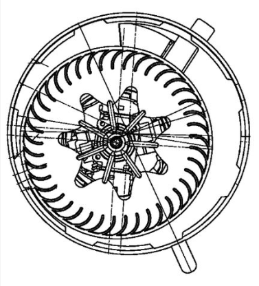 Clevite 77 Excellent Price Performance Ratio Heater Fan Motor AB 148 000P - Interior Blower