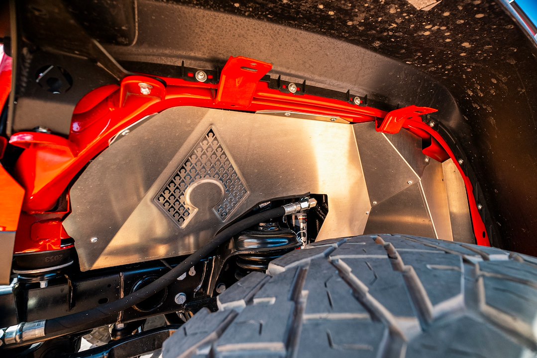 Artec Indust Compatible With Trimmed OEM Fenders Inner Fender JL5113 - Industries JL JT Front