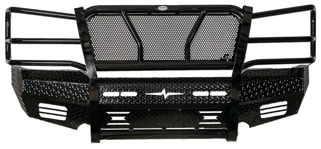 Frontier TRU Accommodates Factory Tow Hooks Bumper 300-20-3009 - Front Replacement Chevy