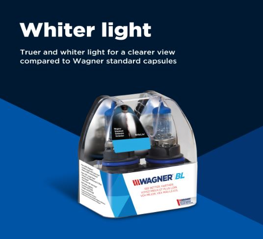 Wagner No Supplier Warranty Headlight Bulb BP9005XSBLX2 - Premium Forward Lighting Halogen