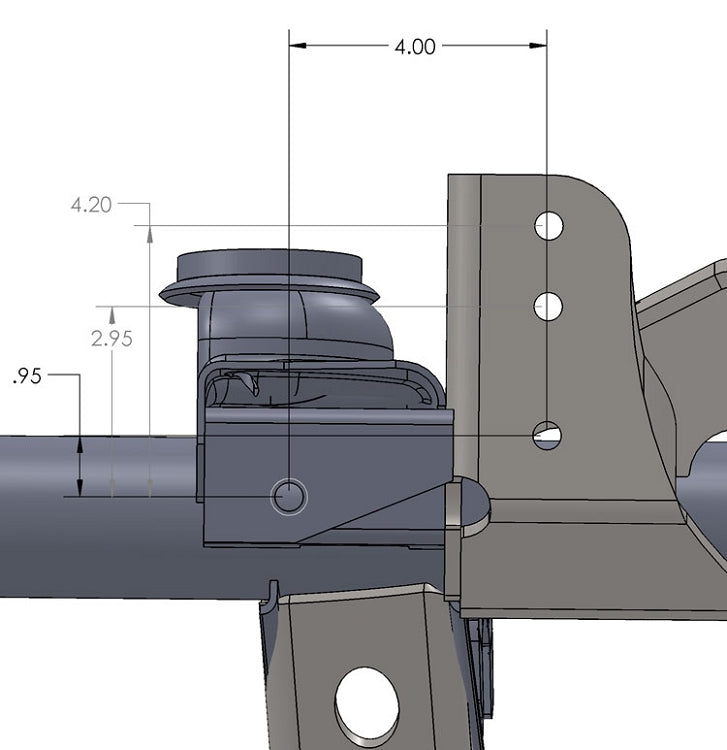 Artec Indust Replaces Factory Bracket Track Bar Bracket TJ3013 - Upgrade Your Adventure Rig Trackb