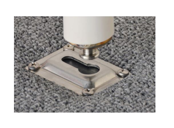 Attwood Mari Unique Self-Locking Design Dock Ladder Mount 76000 - Catches