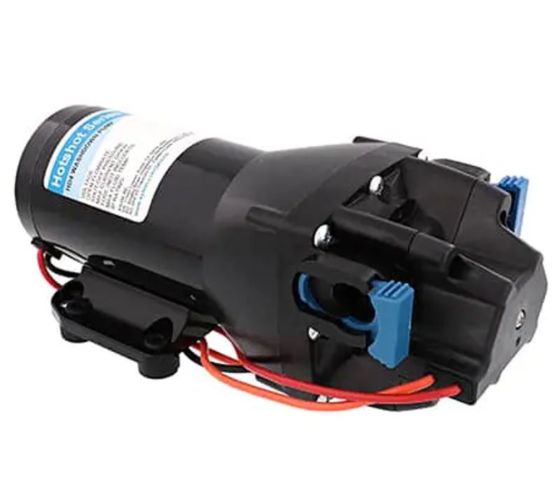 Jabsco Integrated Sealed Pressure Switch Boat Washdown Pump Q401J-118N-3A - Hotshot HD4 12V 4GPM 60PSI