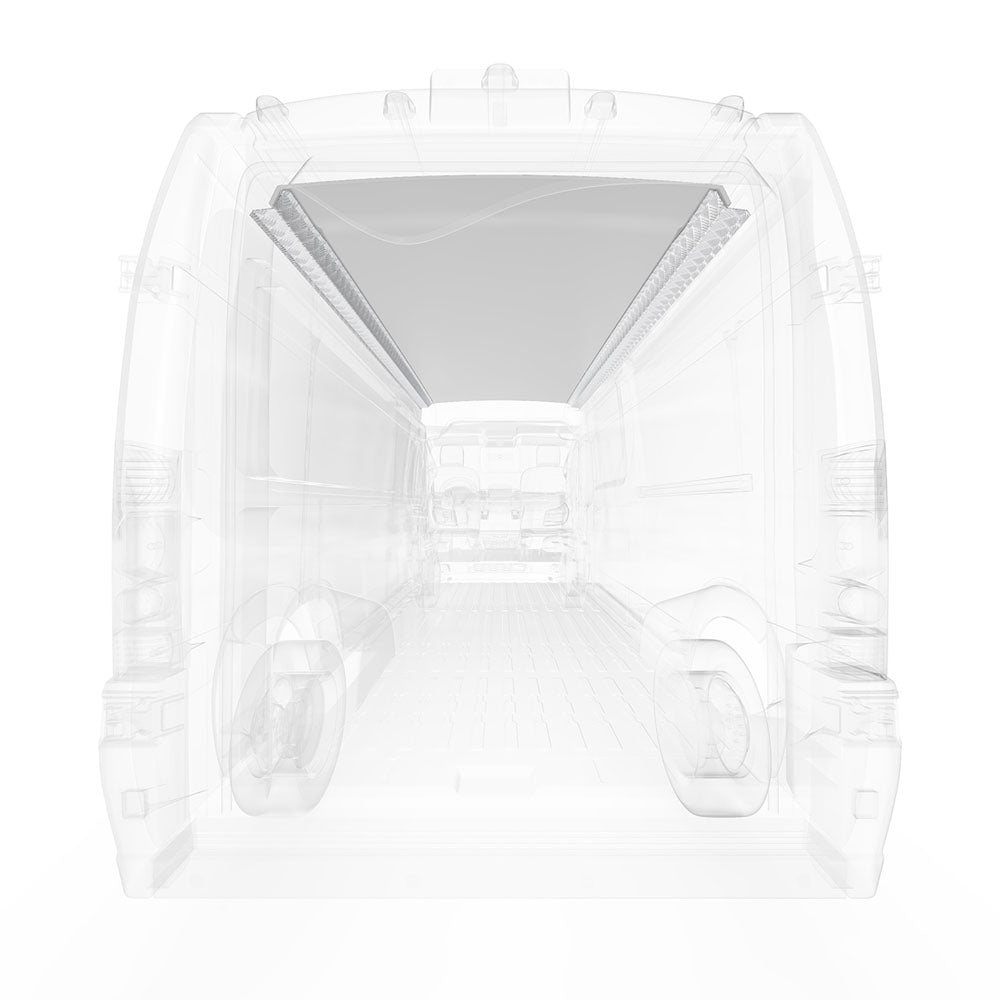Legend Fleet Precision Cut Van Ceiling Liner 655-114-2614 - White Prom 159