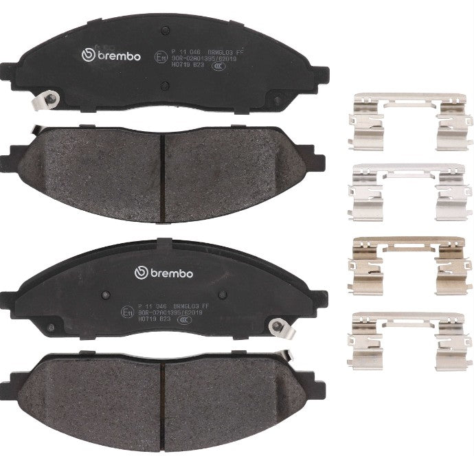 Brembo Premium Low-Met OE Equivalent Pad Brake Pad P11046