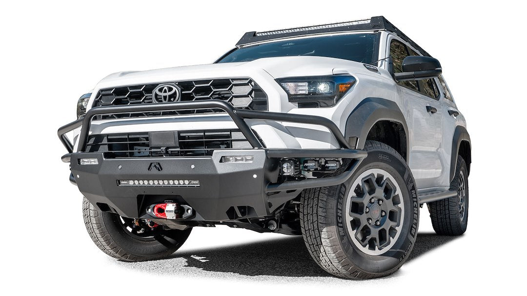 FAB Fours Retains OEM Factory Fog Lights Bumper TB68-02-1 - 25 Toy 4R Hybrid Sen Winch Bmp Preg