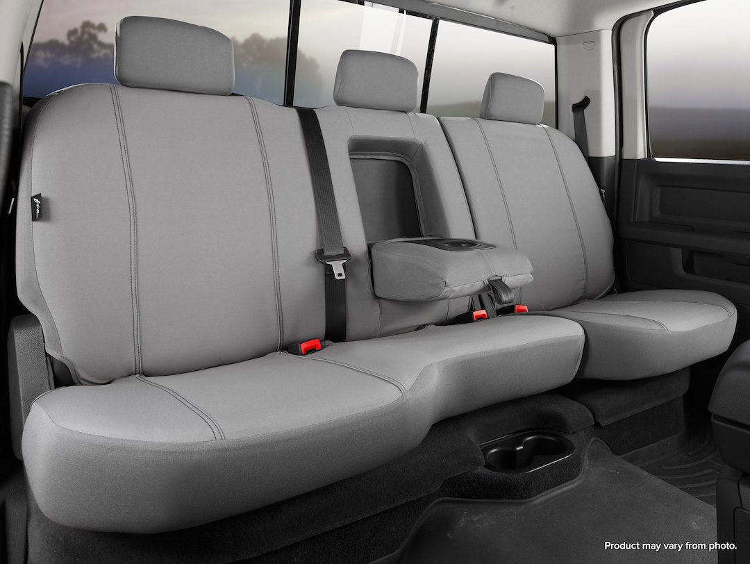 FIA Face Fabric Water Repellent Seat Cover SP85-2 Gray - SP Rear Split 40 Driver 60 Pas