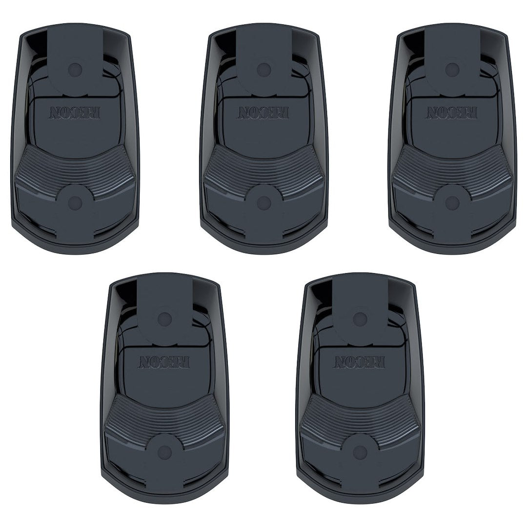 Recon Access SAE And DOT-Compliant Roof Marker Light 264342BKHPWH - Ford 17-23 Superduty 5-Piece Set
