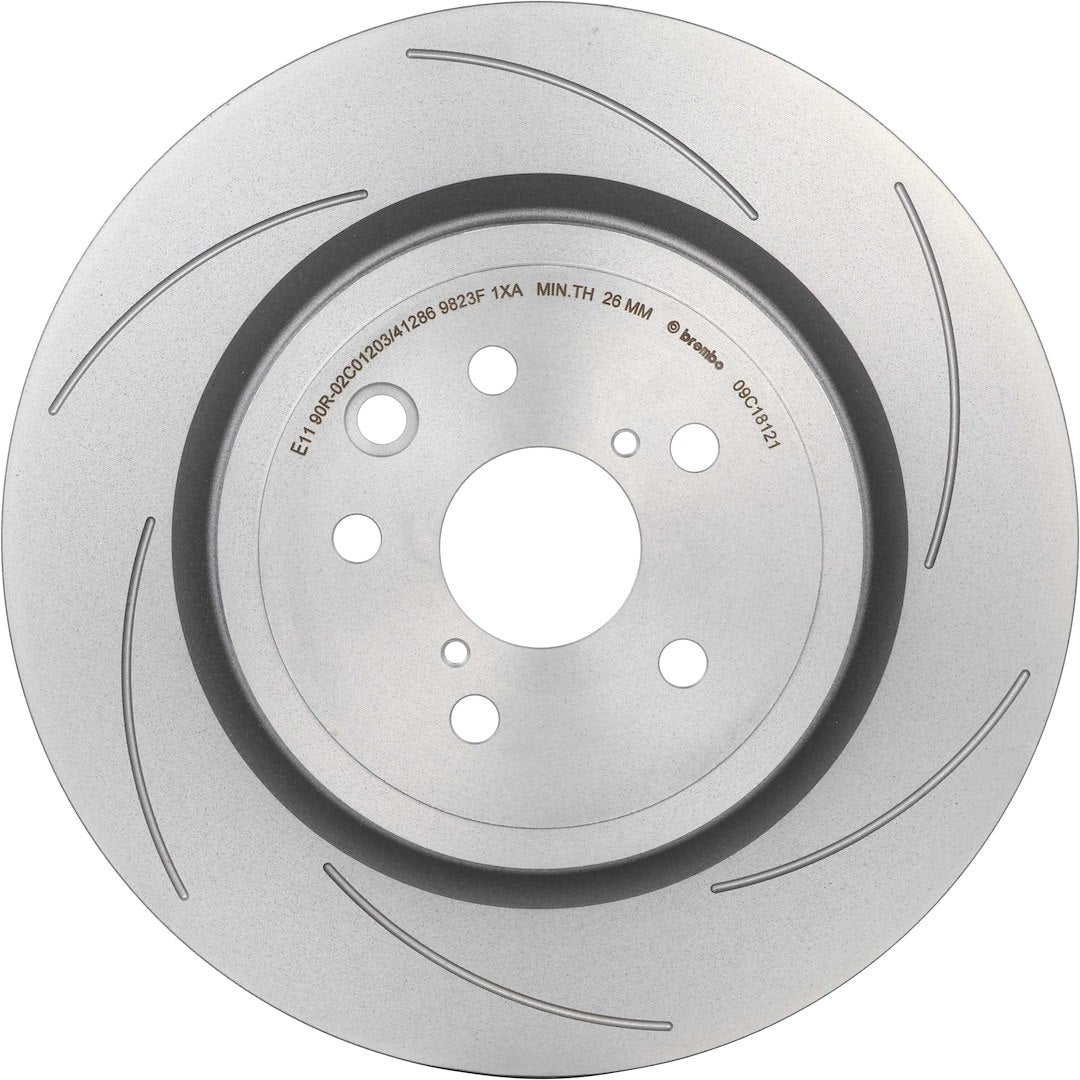 Brembo Rust-Resistant Coating Brake Rotor 09C18121C02 - Disc