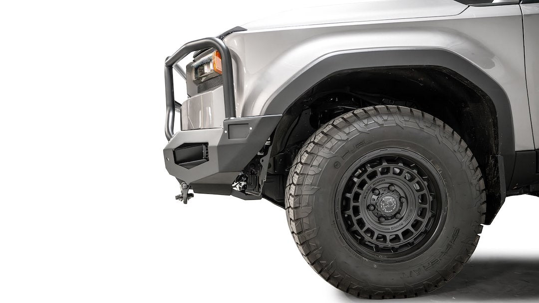 FAB Fours Two Integrated D-Ring Mounts Bumper TL24-X6750-1 - 2024 Toyota Land Cruiser Matrix Fro