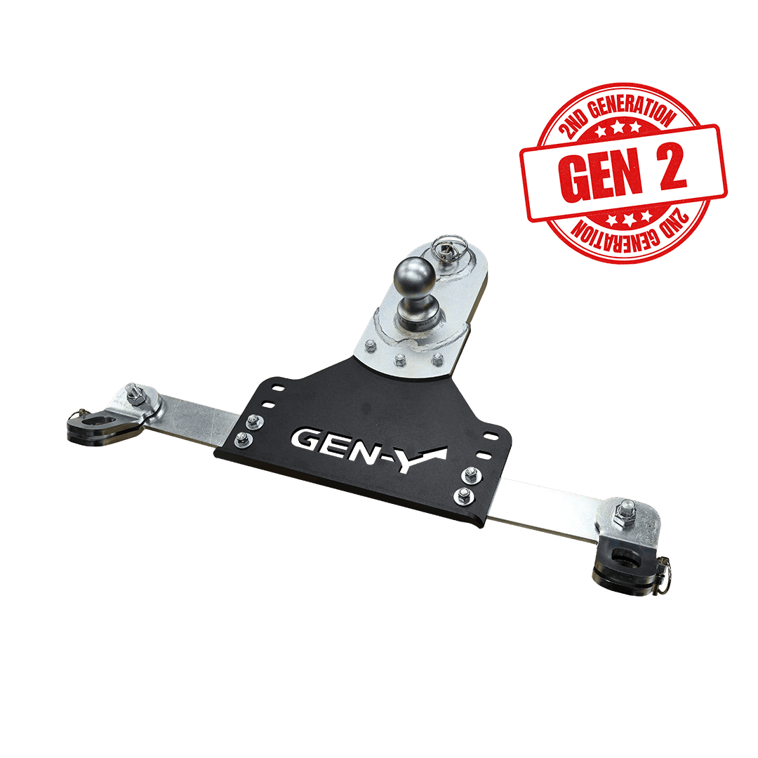 GEN-Y Hitch Maintenance Free Gooseneck Trailer Hitch Ball GH-21015 - Goosepuck Offset