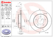 Brembo 09778711C02 Brake Rotor
