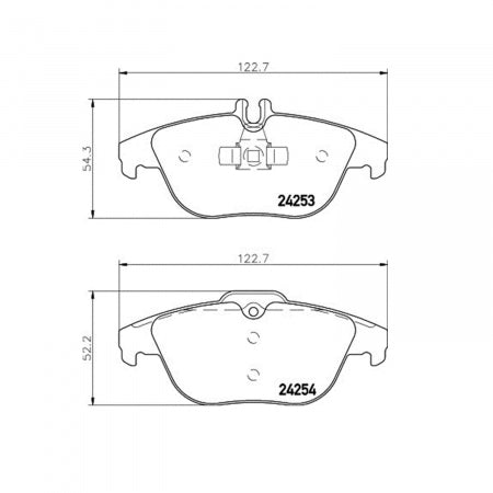 Hella Maximum Durability And Comfort Brake Pad 355012741 - Set Disc