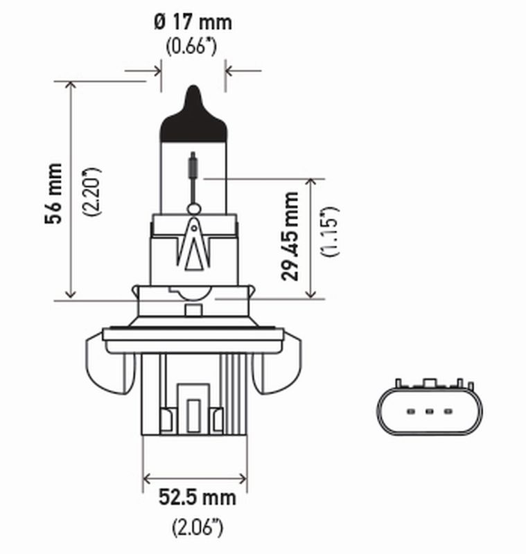 Hella H13SB Headlight Bulb