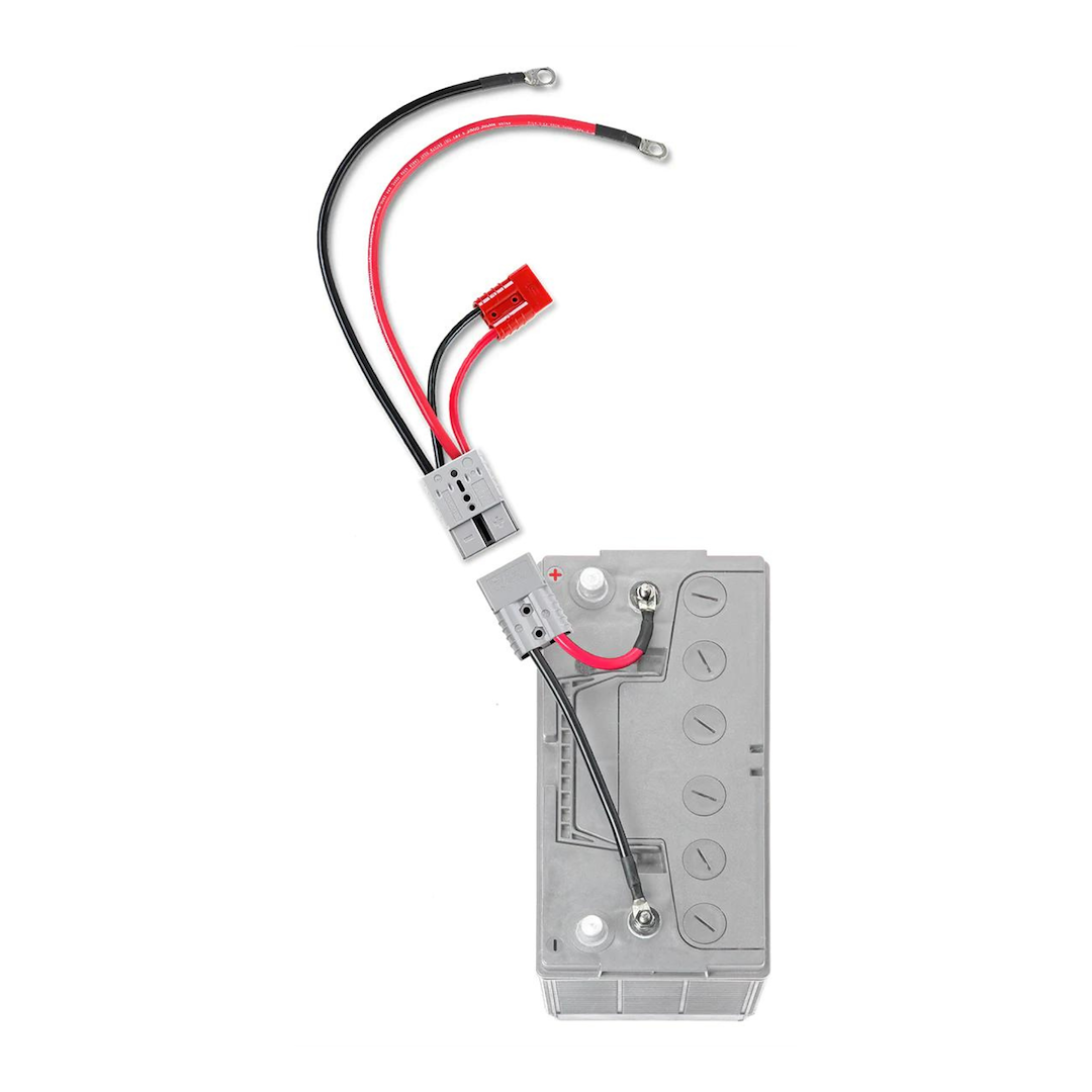 Connect Ease Corrosion Resistant Components Battery Connection Harness RCE12VBM6K - Gauge Quik Mot