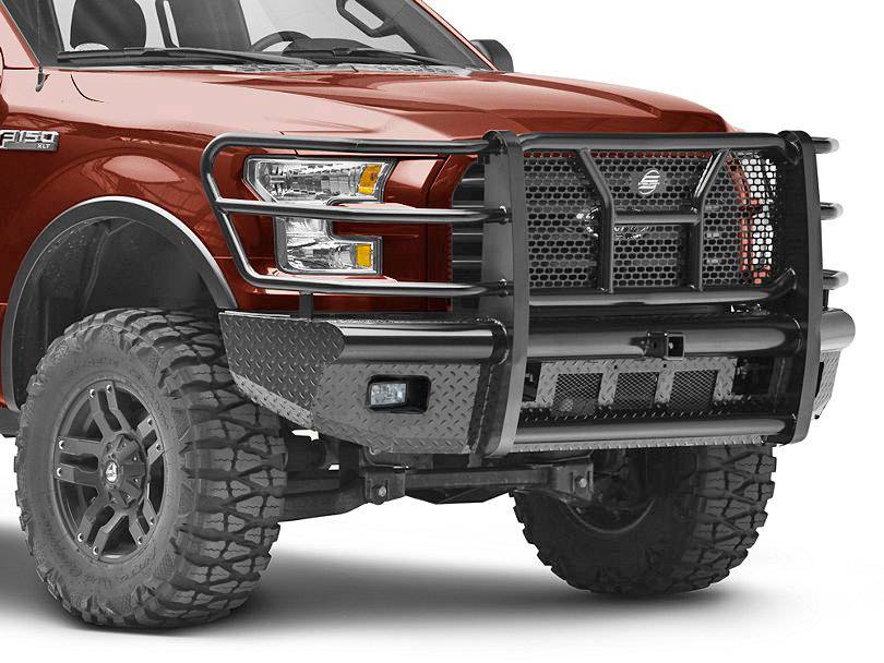 Steelcraft Convenient Front Receiver Hitch Bumper HD11410RCC - Black HD Replacements